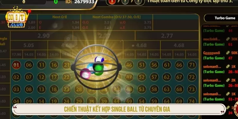 Chiến thuật kết hợp single ball từ chuyên gia