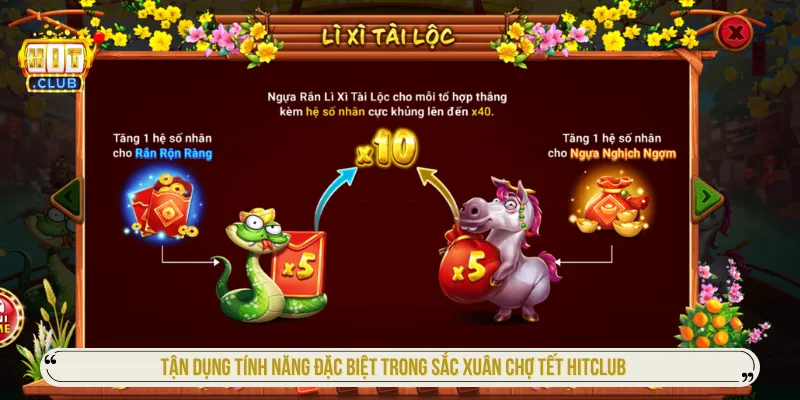 Sắc Xuân Chợ Tết Hitclub - Quy Luật Game Và Mẹo Chơi Hay Tận dụng ngay cơ chế Sắc Xuân Chợ Tết Hitclub đặc biệt